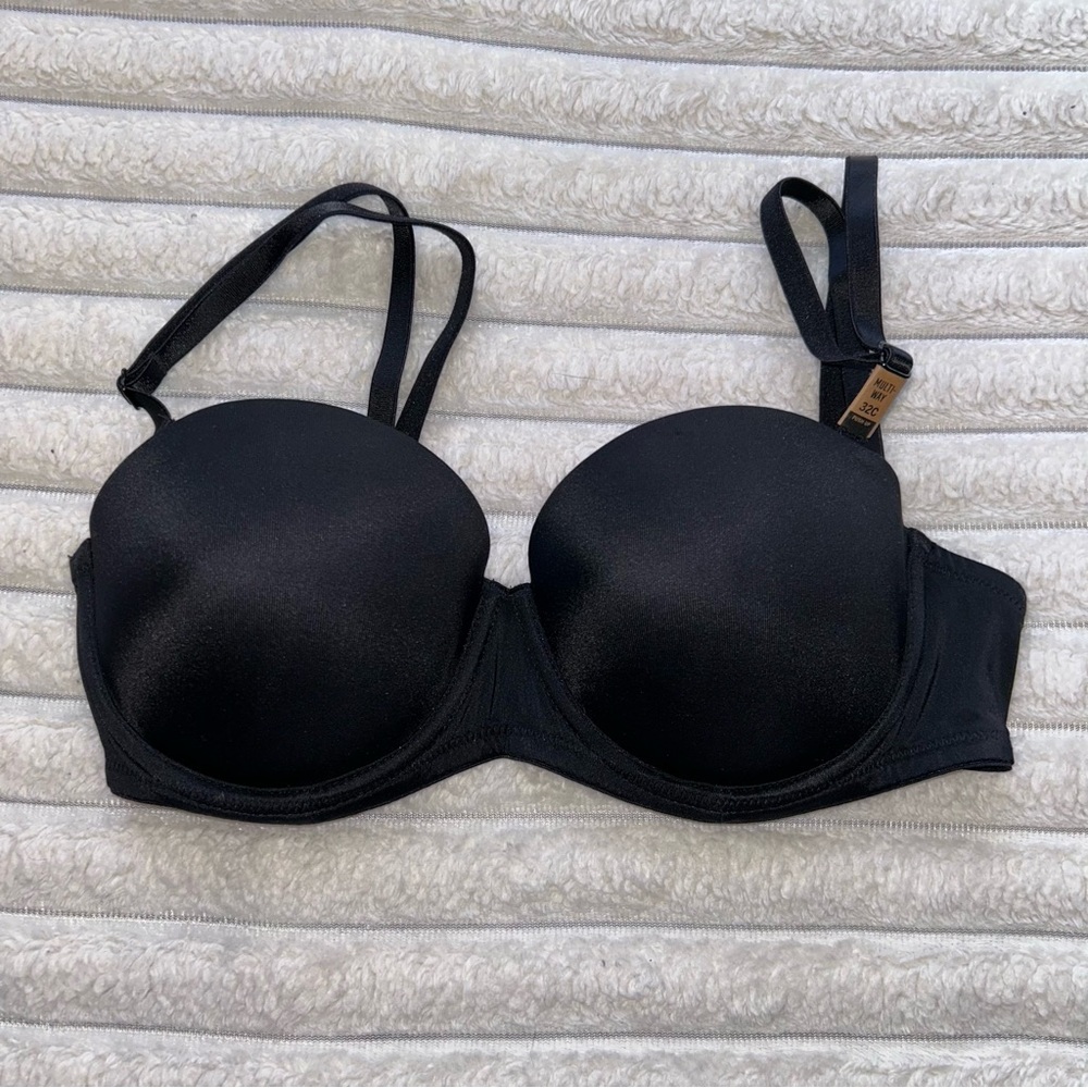 Victoria’s Secret PINK Wear Everywhere Multi-Way Push Bra 32C NEW